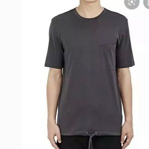 Helmut Lang drawstring waist ss tee like new